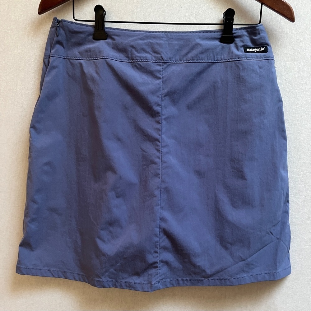 Patagonia Inter-Continental Hideaway Skort Blue Hiking Outdoor Women's Sz 6 - Picture 3 of 7